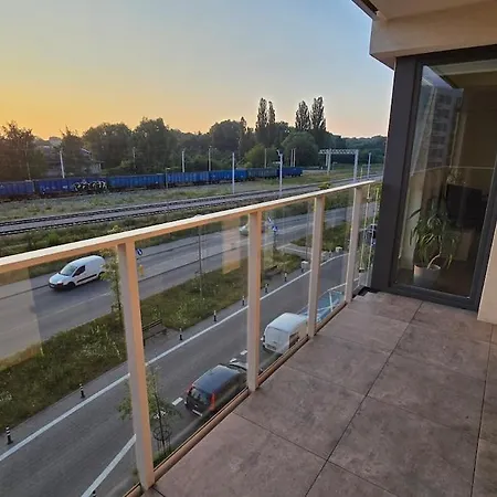 Letnica Sunsetview Nad Morzem 700m Lägenhet *